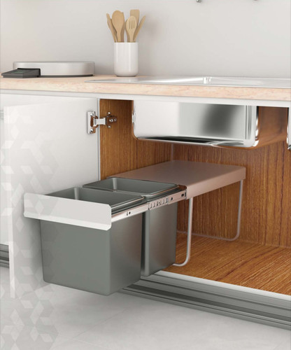 سطل زباله دو مخزنه