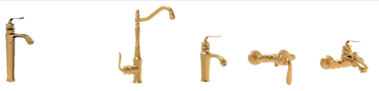 مدل بامبو با روشویی پایه بلند